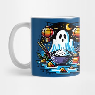 Hungry Ghost Festival Graphic Art Mug